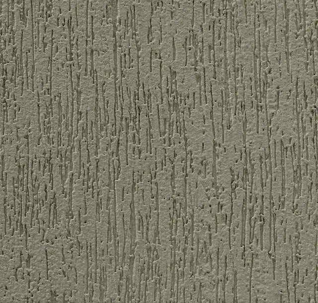 Detalhe de textura Graffiato riscada que ajuda a disfarçar imperfeições